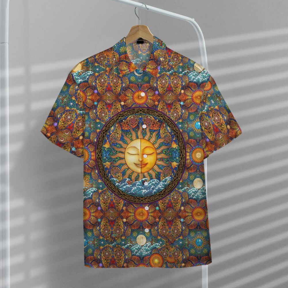 Sun Energy Hippie Thing Custom Short Sleeve Shirt