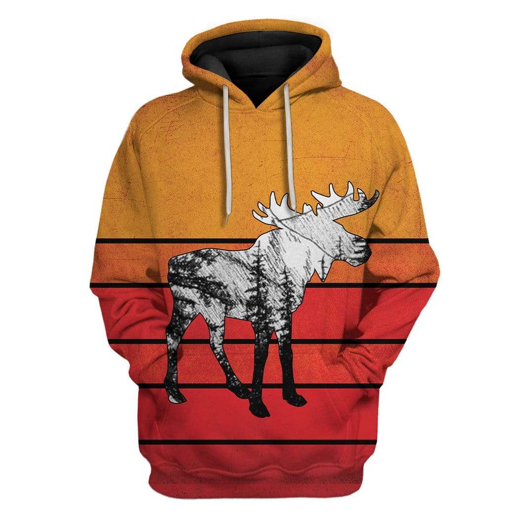 Sunset Moose Custom T-Shirts Hoodies Apparel