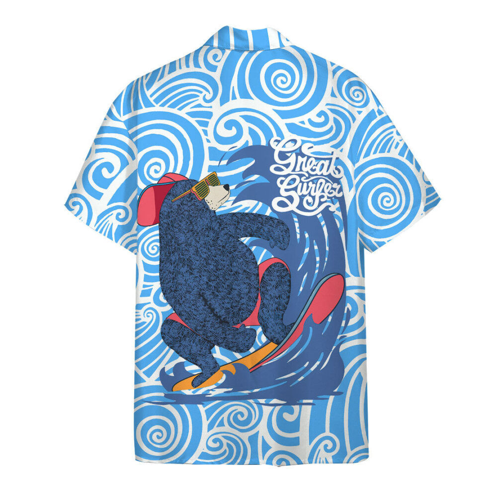 Surfing Bear Hawaii Shirt