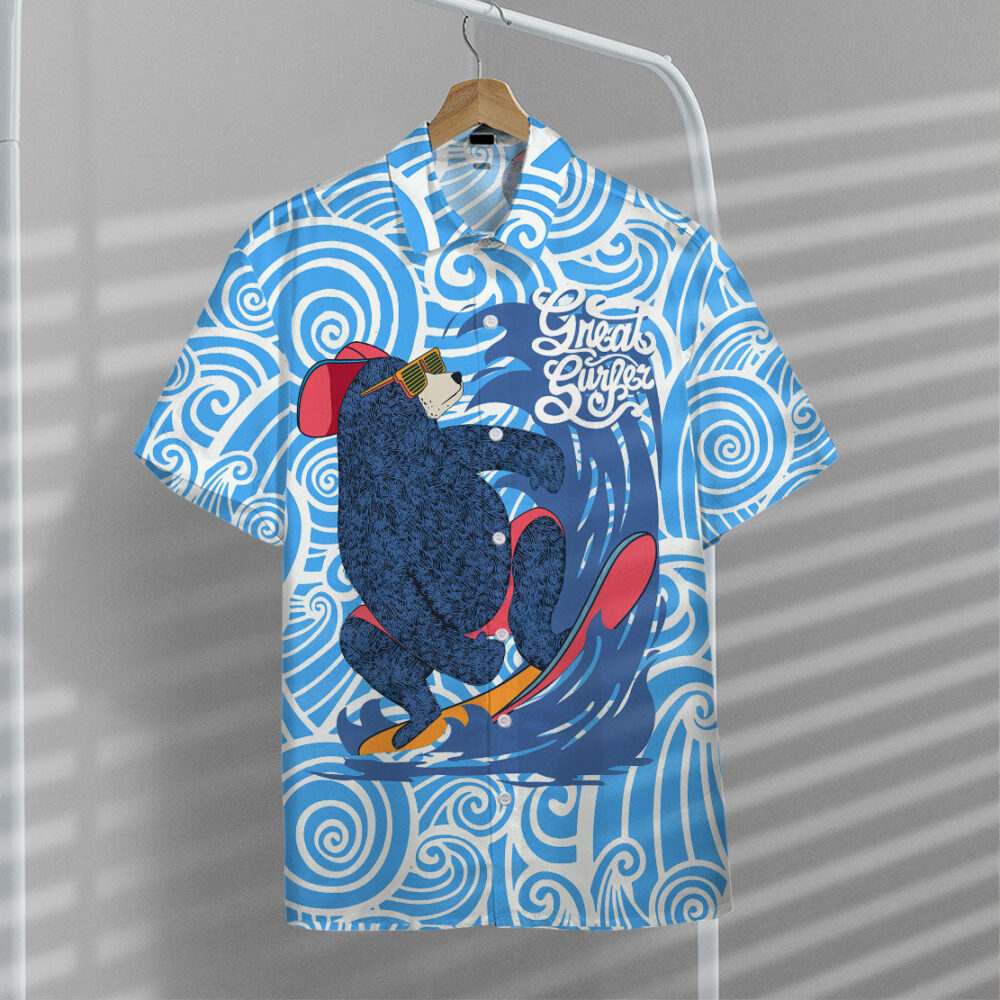 Surfing Bear Hawaii Shirt