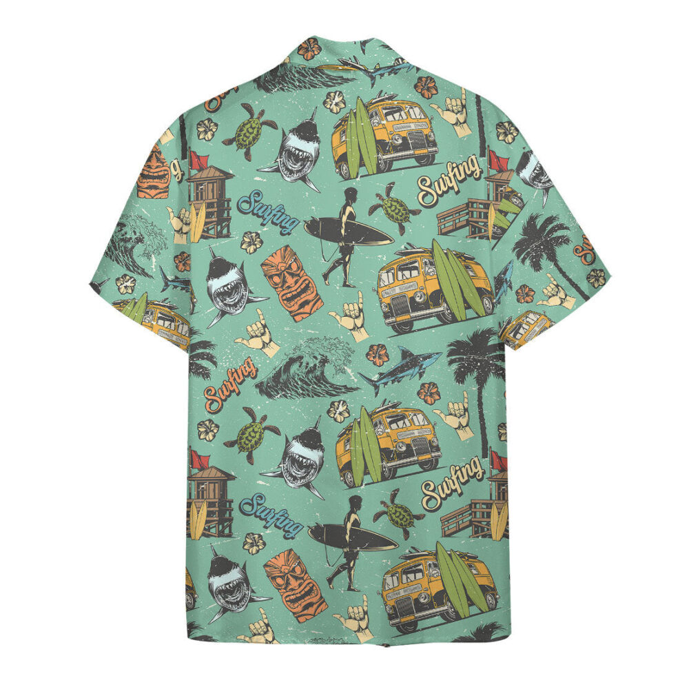 Surfing Time Hawaii Shirt