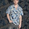 Swimming Sharks Custom Hawaii Shirt Lfjgy