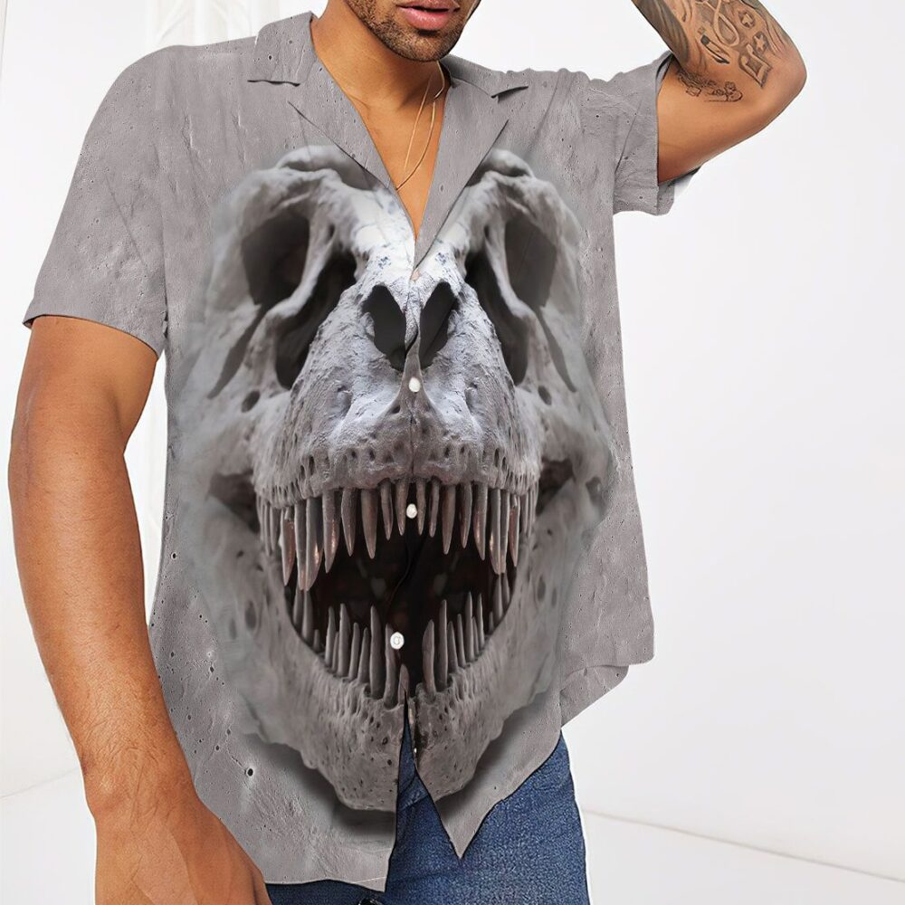 T-Rex Skull Hawaii Shirt