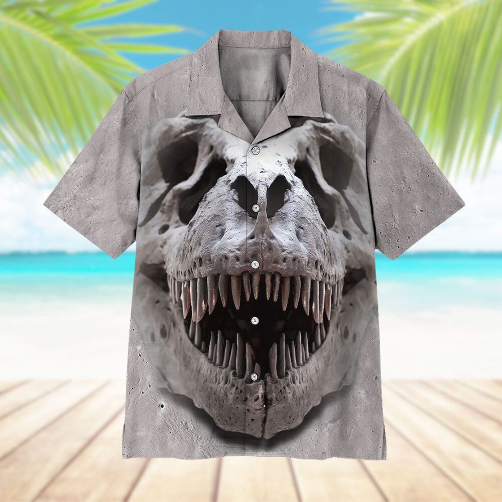 T-Rex Skull Hawaii Shirt