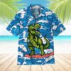 T Rex Surfing Hawaii Shirt Hnyyz