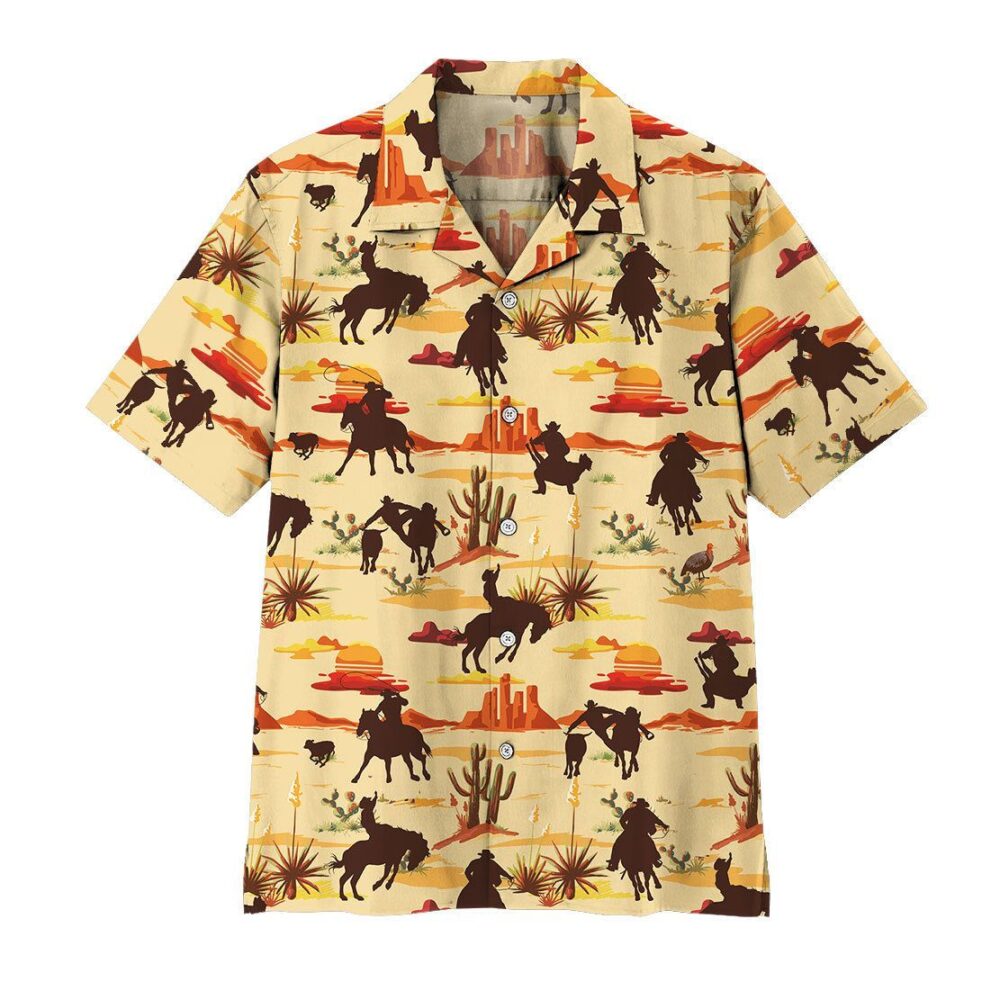 Team Roping Desert Hawaii Shirt