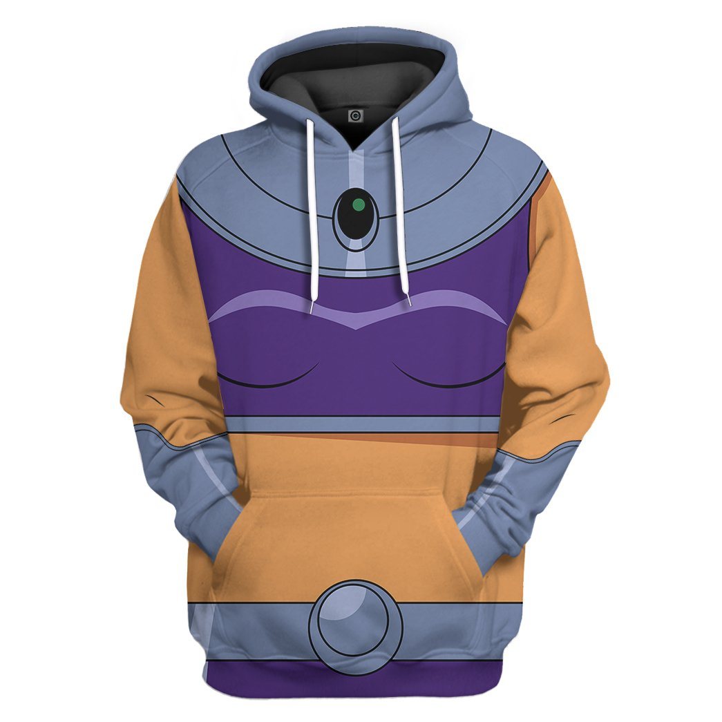 Teen Titan Starfire Cosplay All Over Print T-Shirt Hoodie Apparel