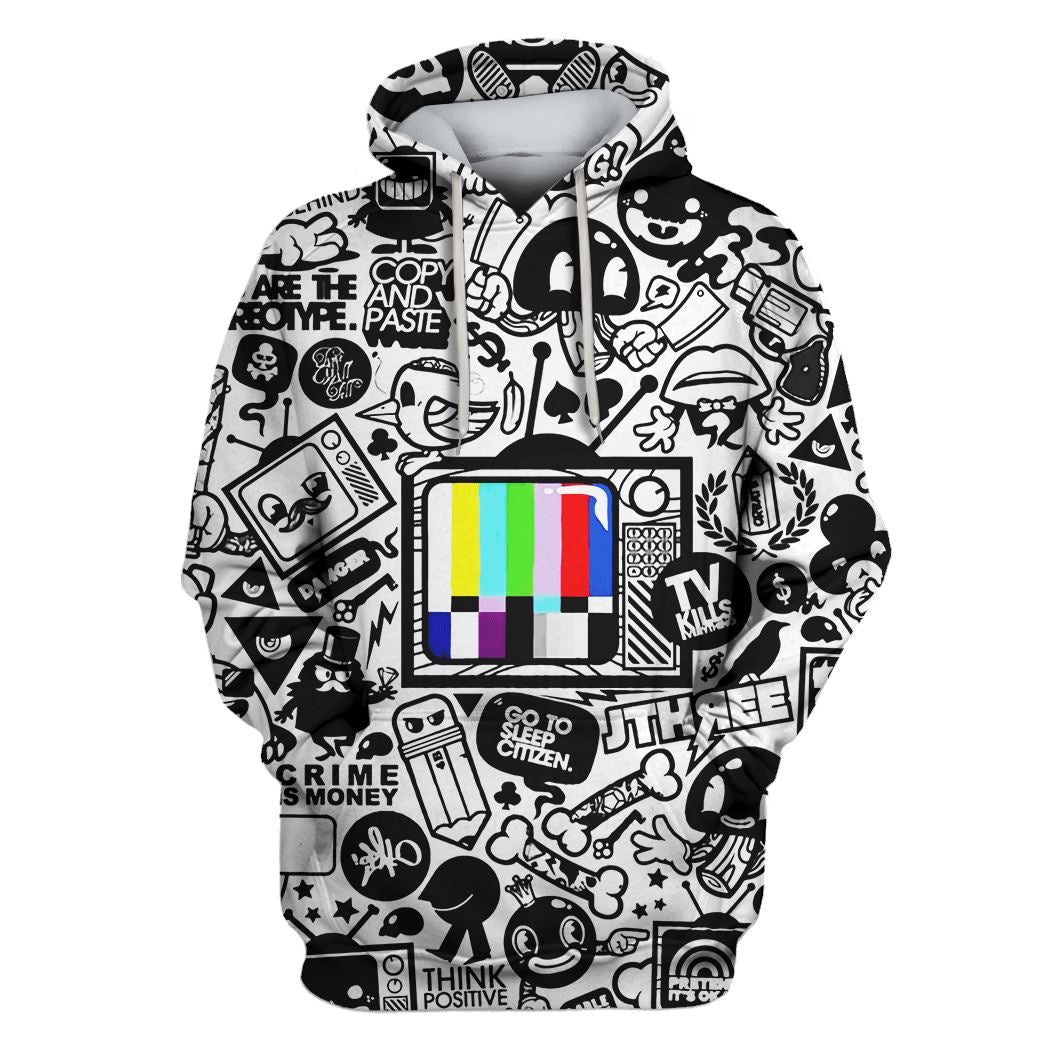 Television Custom T-Shirt Hoodie Apparel