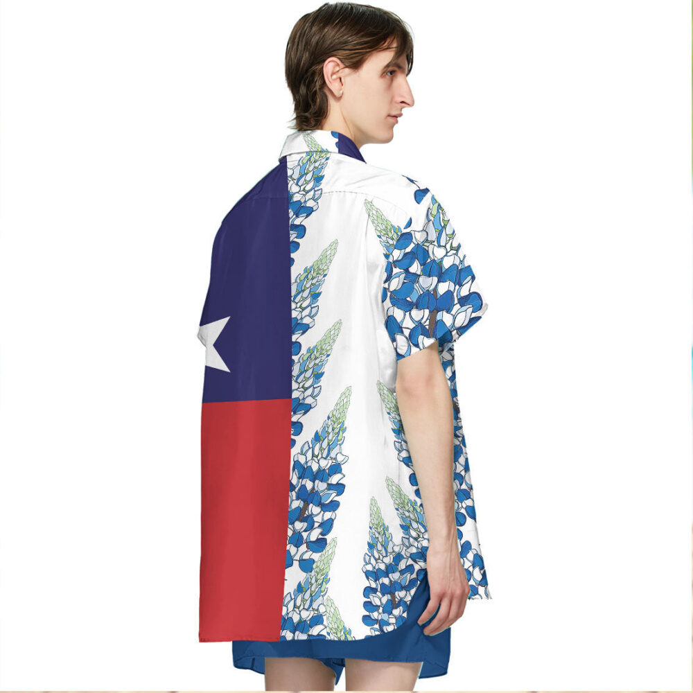 Texas Bluebonnets Hawaii Shirt