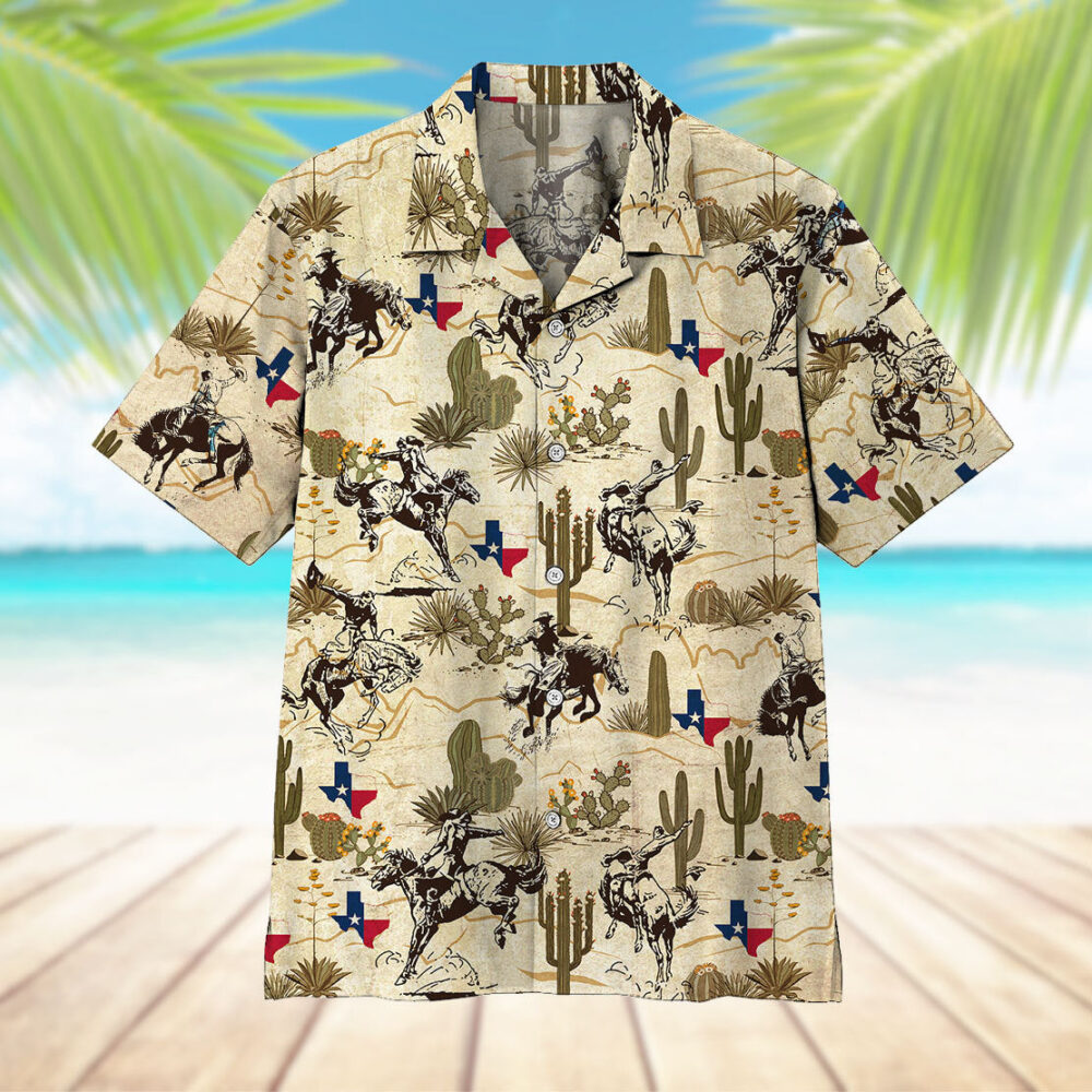 Texas Rodeo Hawaii Shirt