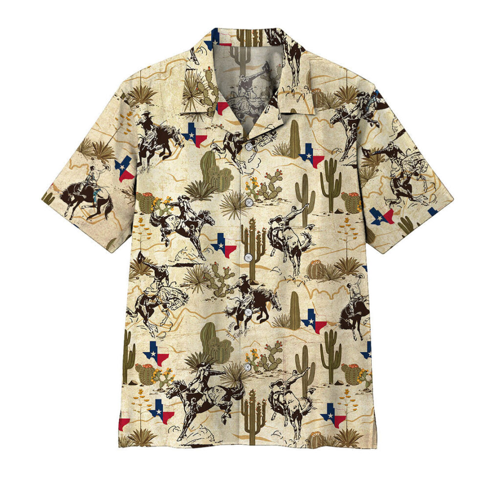 Texas Rodeo Hawaii Shirt