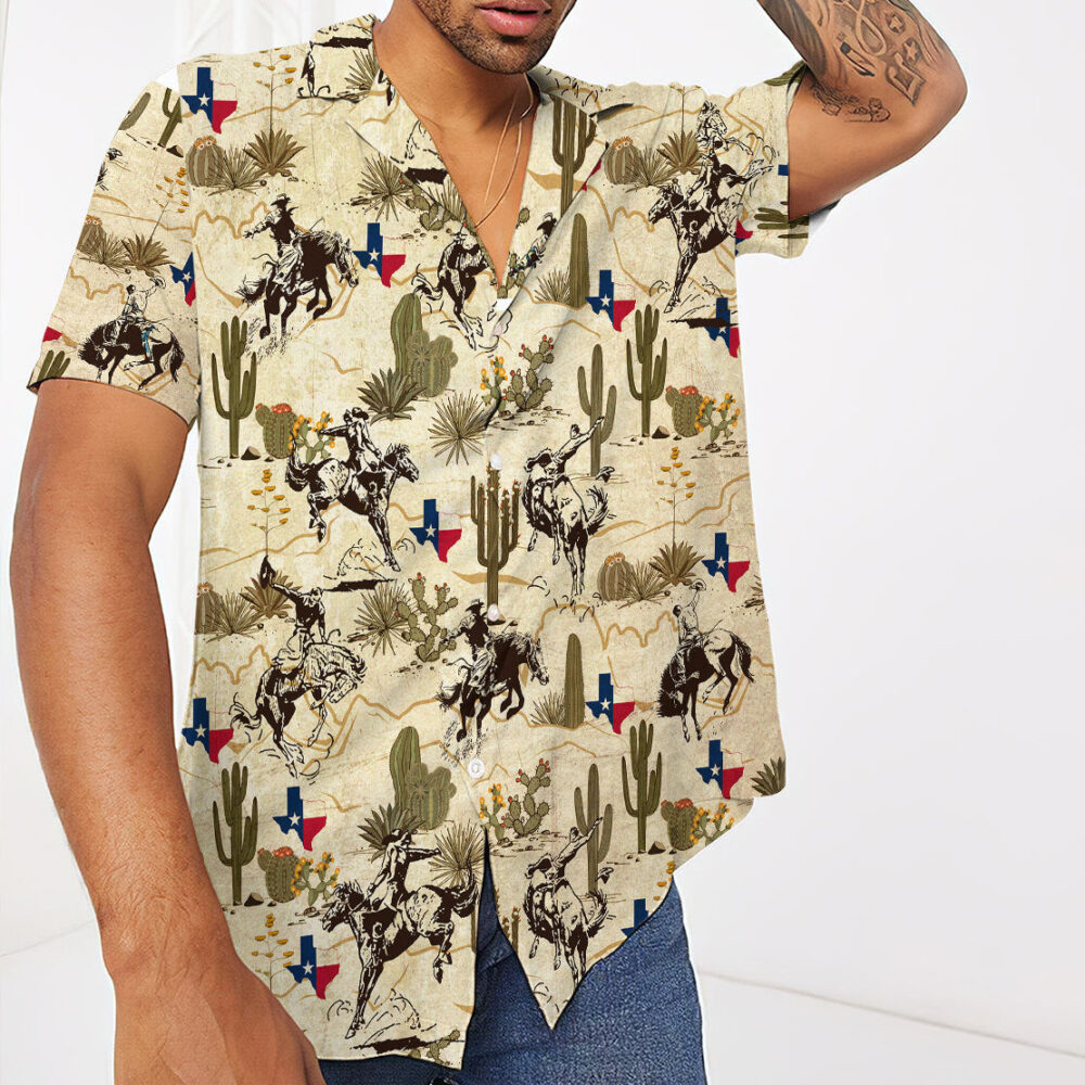 Texas Rodeo Hawaii Shirt