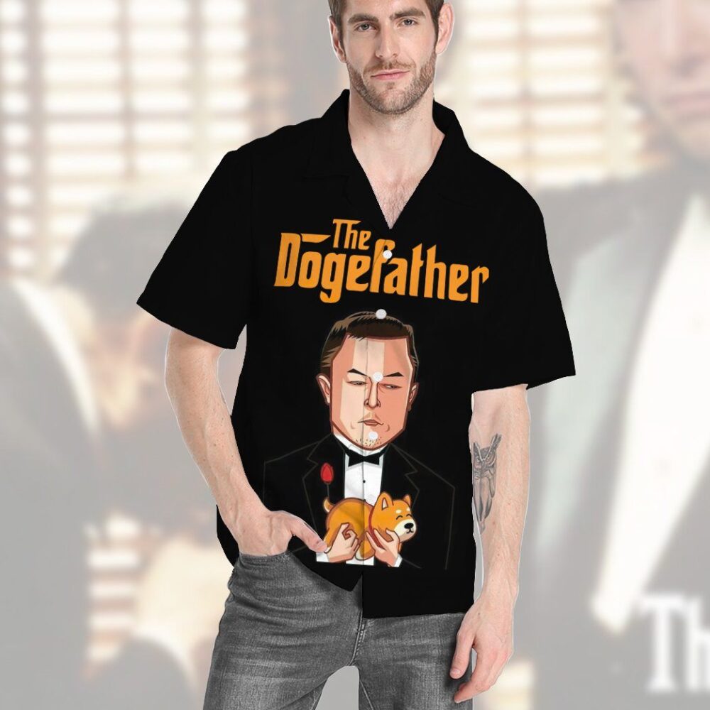 The Dogefather Dogedad Custom Hawaii Shirt