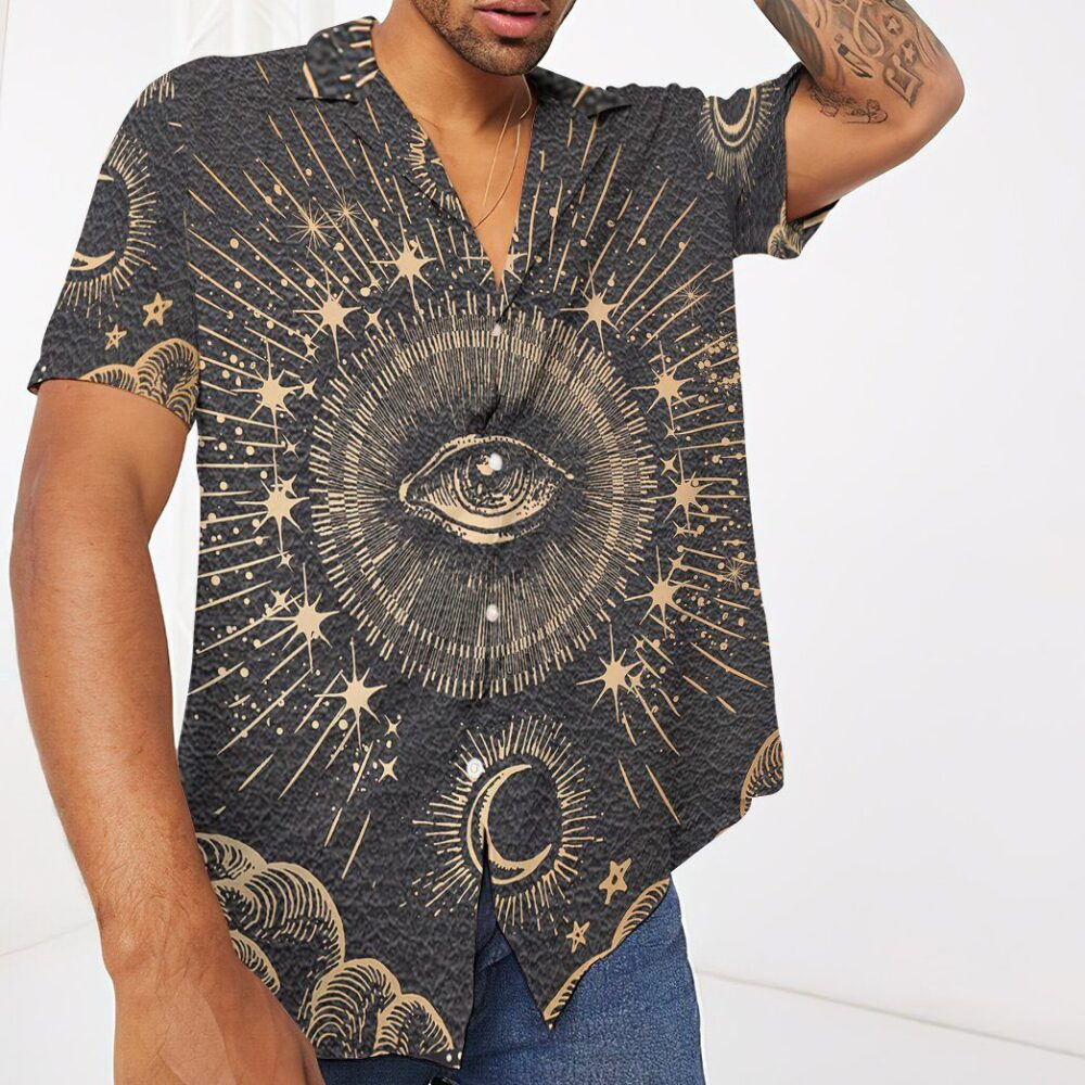 The Eye Of Tarot Custom Short Sleeve Shirt