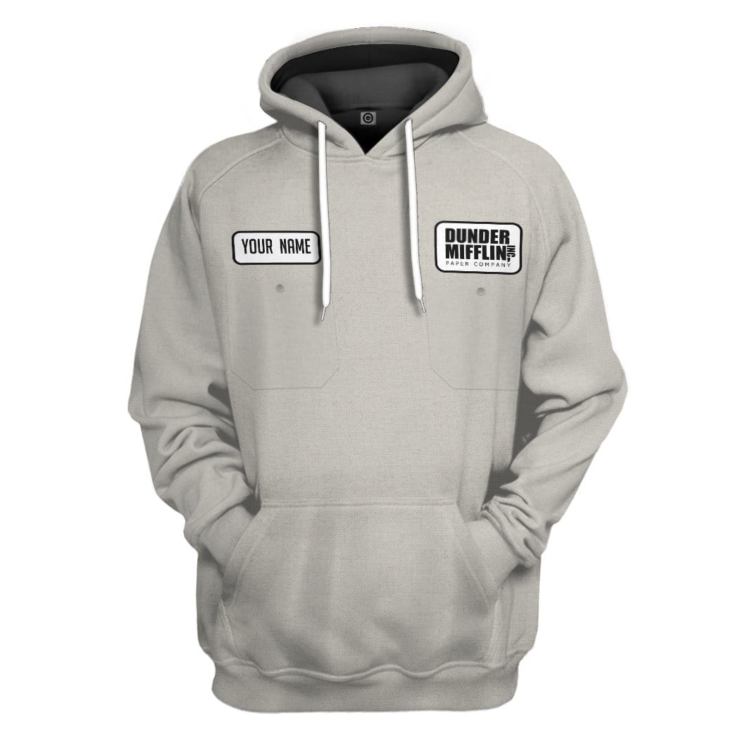 The Office Warehouse Uniform Custom Name Hoodie Apparel