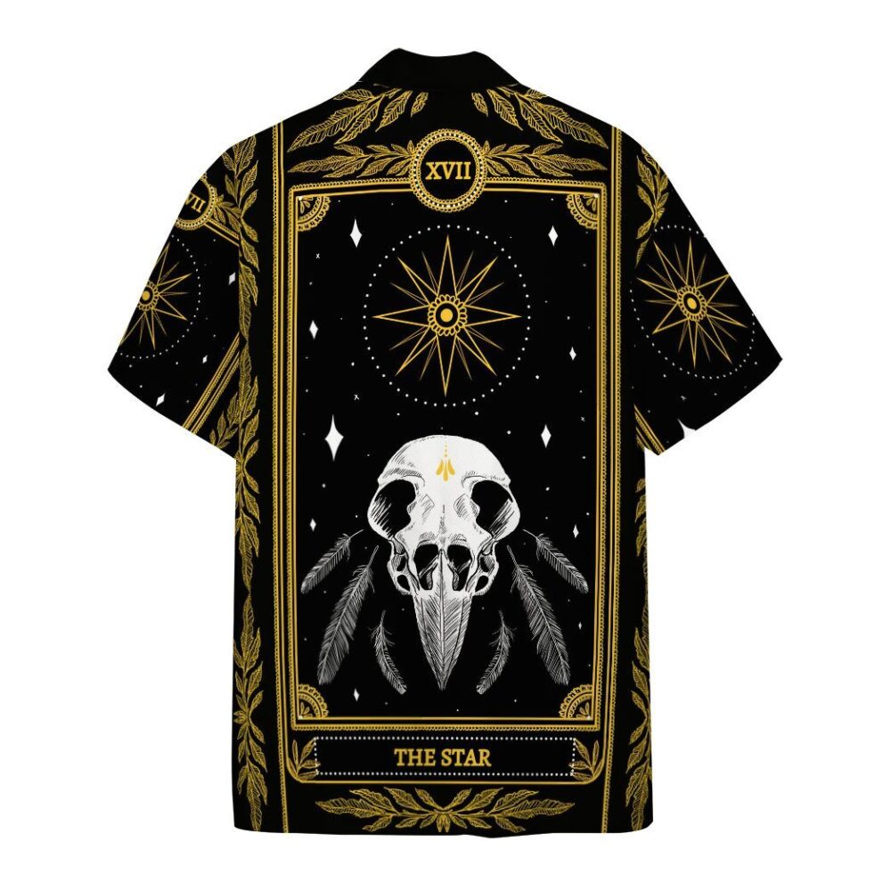 The Star Marigold Tarot Custom Short Sleeve Shirt