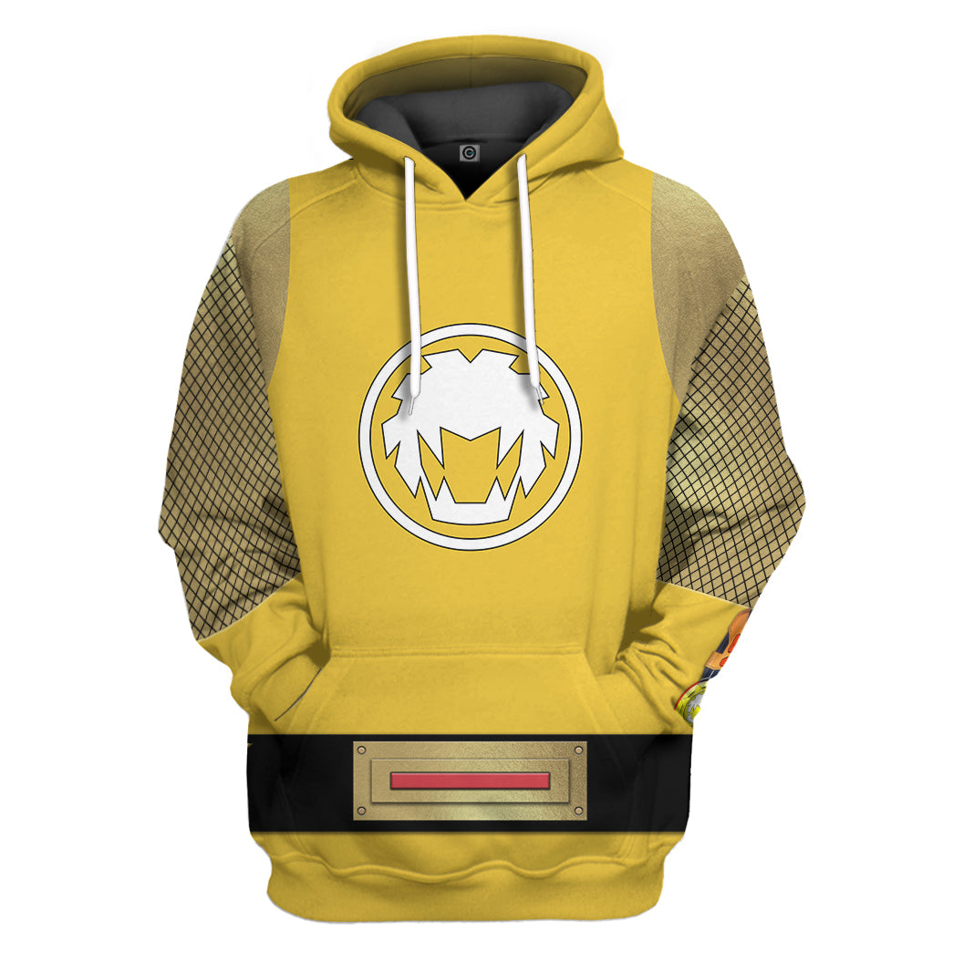 The Yellow Wind Rangers Ninja Storm All Over Print T-Shirt Hoodie Apparel