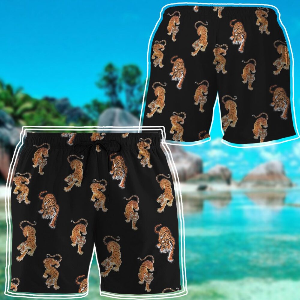 Three Tigers Custom Hawaii Shirt