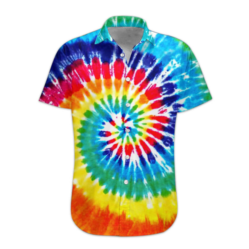 Tie Dye Hawaii Shirt