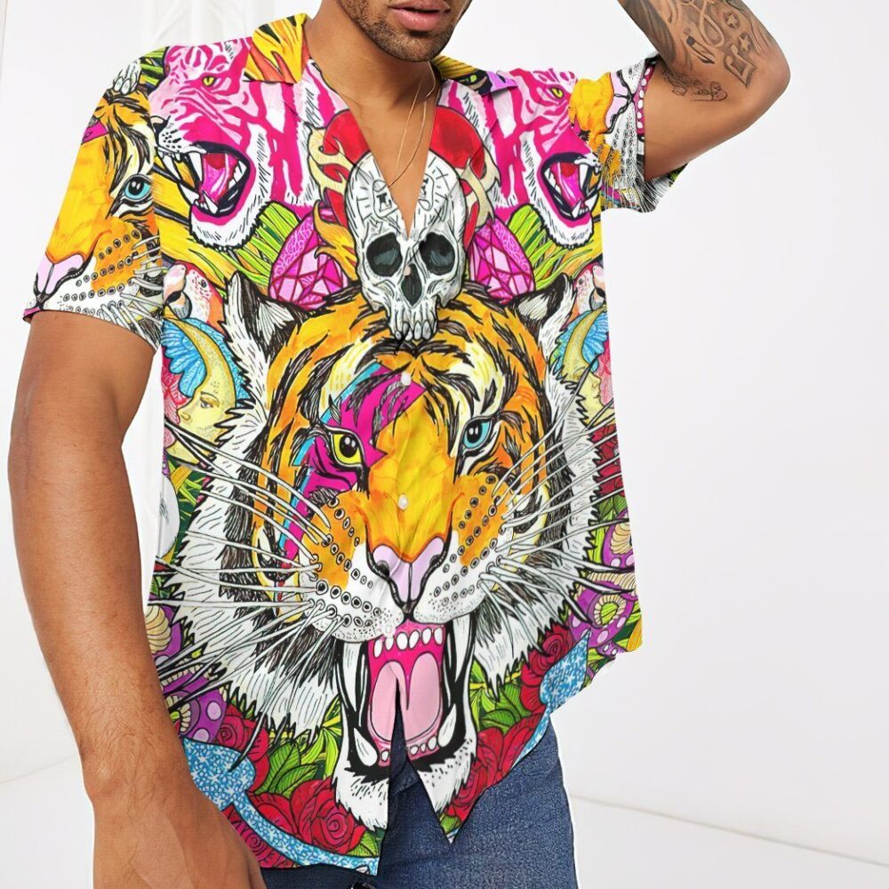 Tigers Tropical Hawaii Shirt