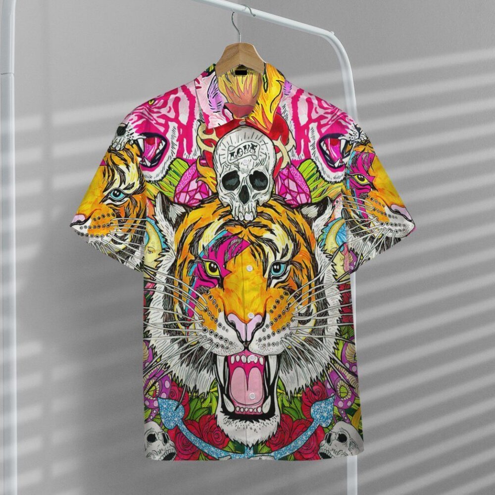 Tigers Tropical Hawaii Shirt