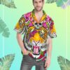 Tigers Tropical Hawaii Shirt P0Lnv