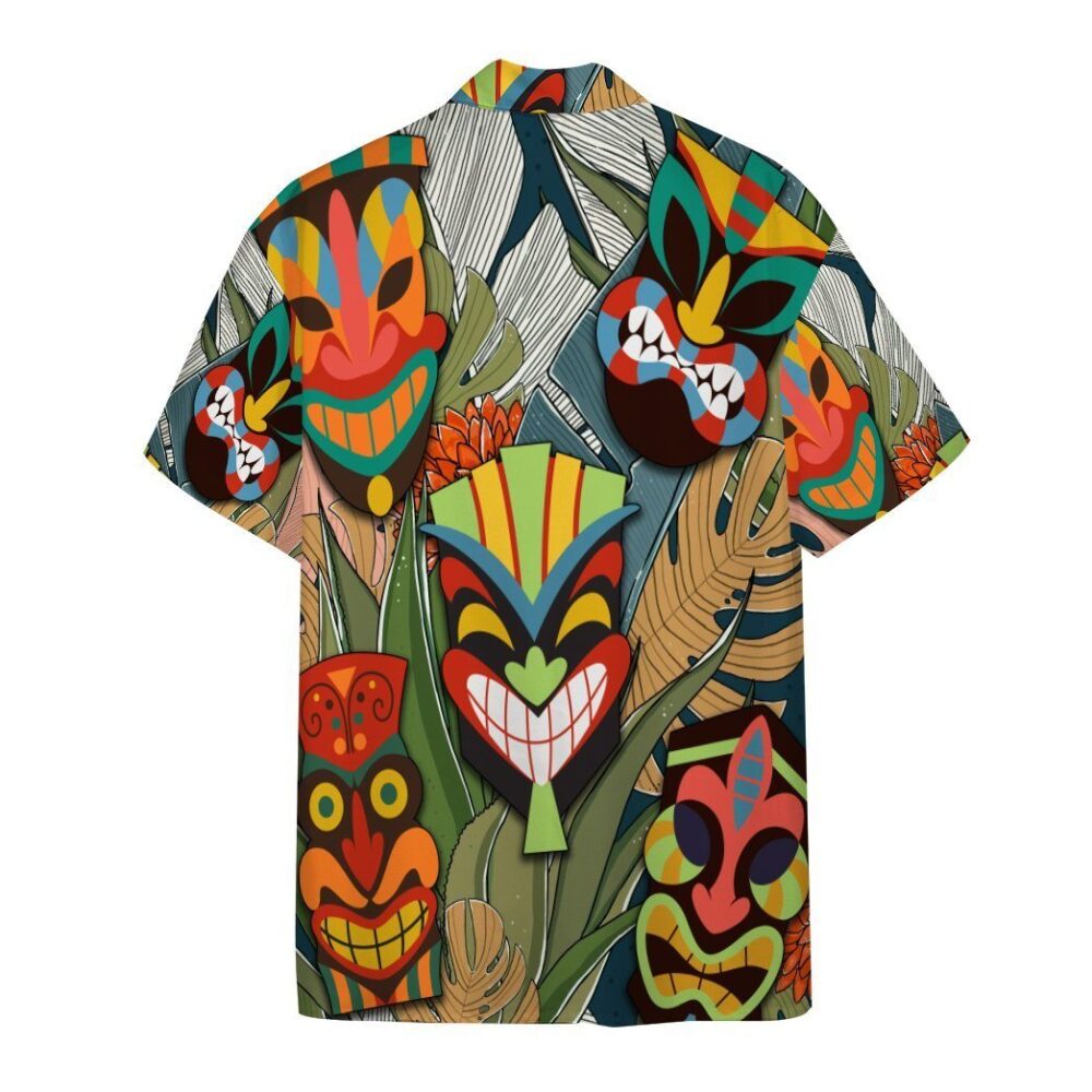 Tiki Head Hawaii Shirt