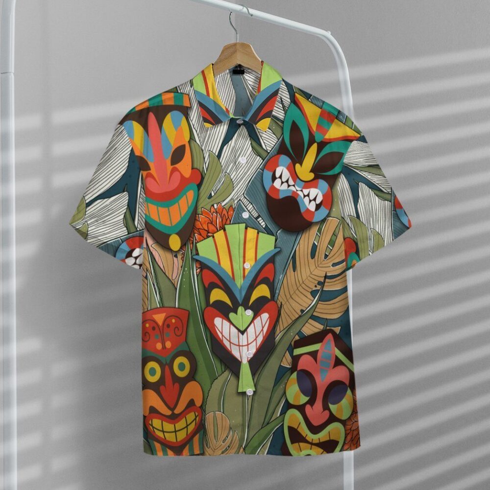 Tiki Head Hawaii Shirt