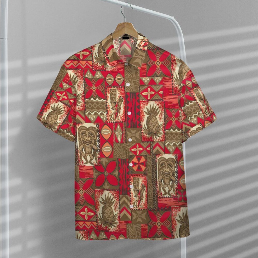 Tiki Tiki Hawaiian Vintage Custom Hawaii Shirt