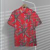 Tom Selleck Magnum Pi Red Custom Hawaii Shirt Mlcw2