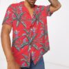 Tom Selleck Magnum Pi Red Custom Hawaii Shirt Qh3Pn