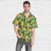 Tropical Chicken Pineapple Custom Short Sleeve Shirts 3Eipe