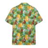 Tropical Chicken Pineapple Custom Short Sleeve Shirts Antdo