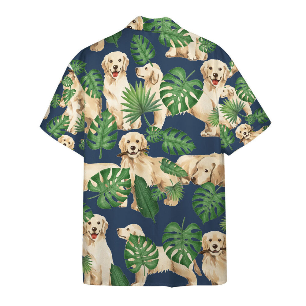 Tropical Golden Retrievers Hawaii Shirt