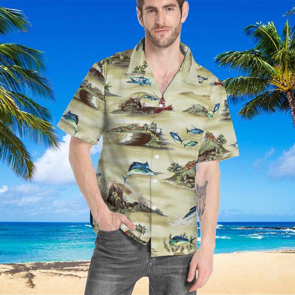 Tropical Island Custom Hawaii Shirt