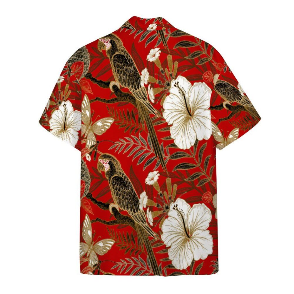 Tropical Parrot Custom Hawaii Shirt