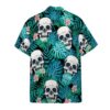 Tropical Skulls Hawaiian Custom Short Sleeve Shirts Fmg3U