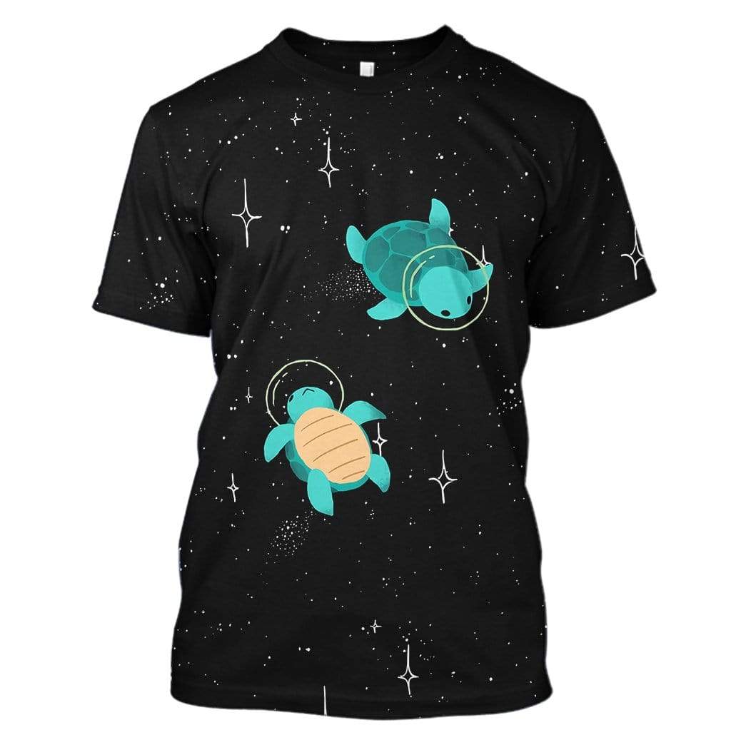 turtle astronaut Custom T-Shirt Hoodie Apparel