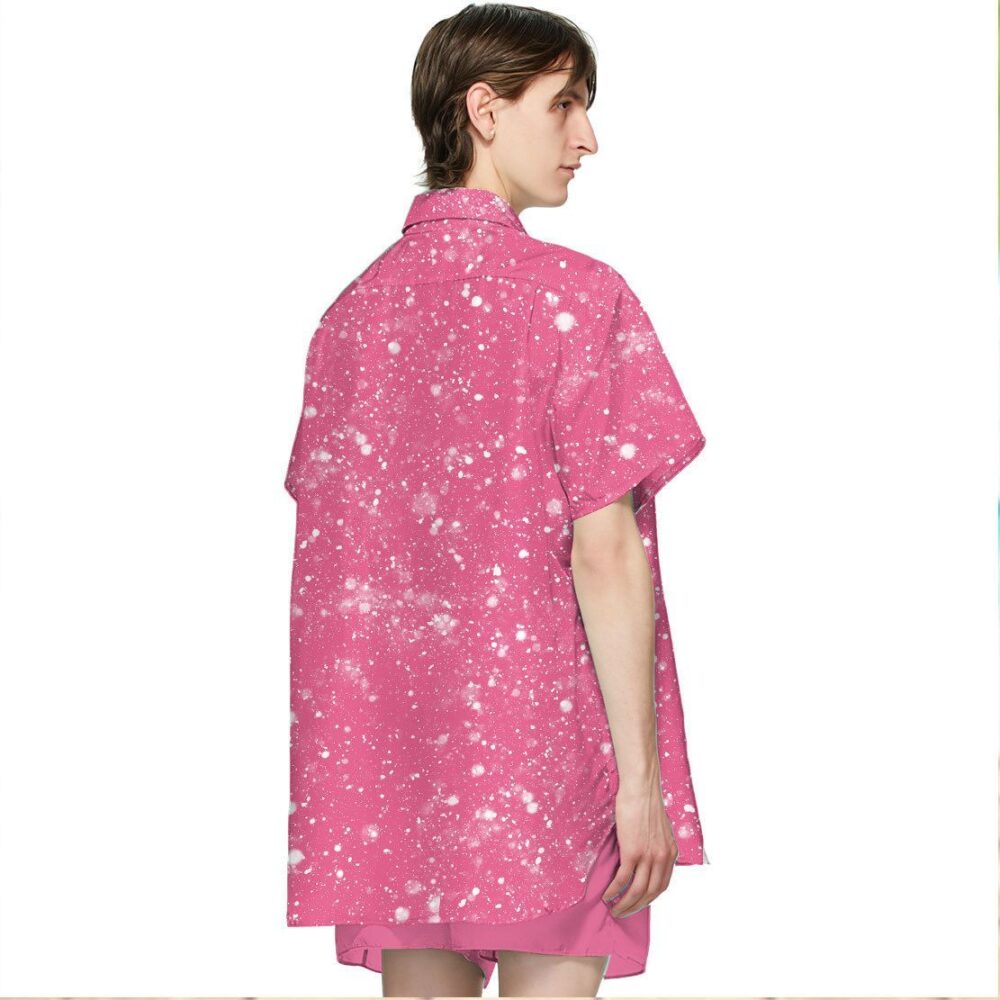 Twinkle Pink Flamingo Hawaii Shirt