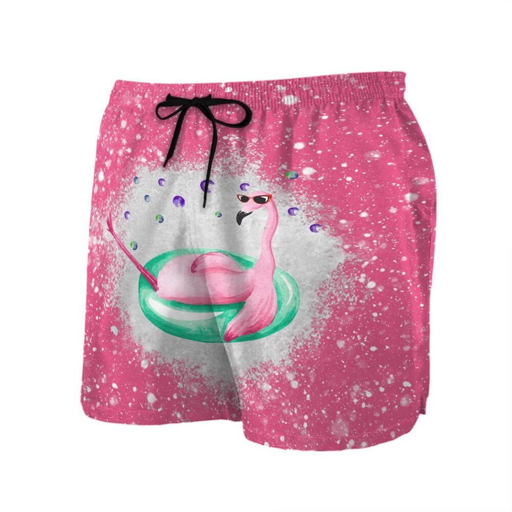 Twinkle Pink Flamingo Hawaii Shirt