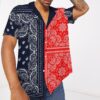 Two Paisley Bandanas Hawaii Shirt Korvw