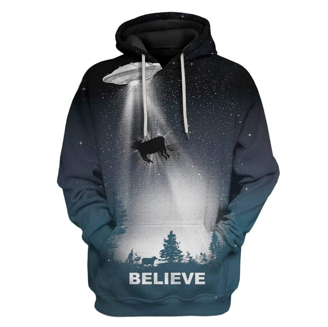 UFO Beliveve Custom T-Shirts Hoodies Apparel