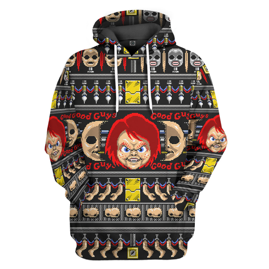 Ugly Chucky All Over Print T-Shirt Hoodie Apparel