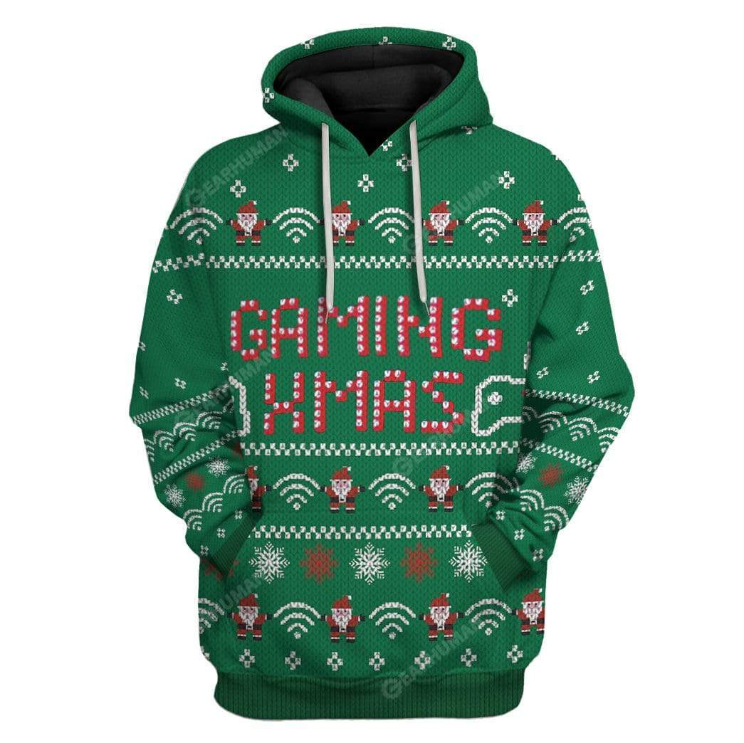 Ugly Gaming Xmas Custom T-Shirt Hoodie Apparel