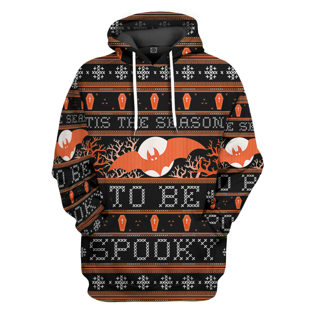 Ugly Halloween Spooky Season Custom Hoodie Tshirt Apparel