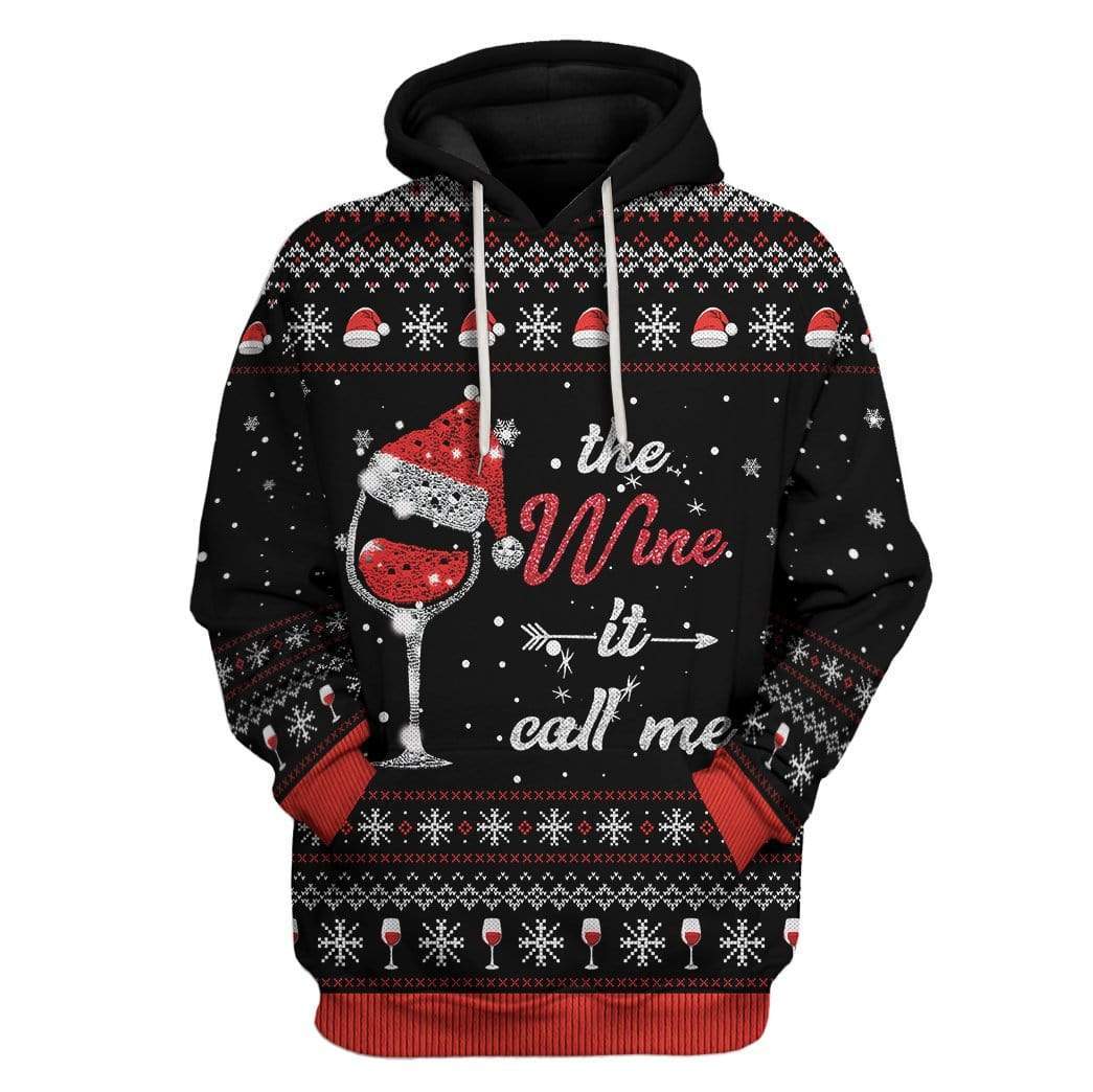 Ugly The Wine It Calls Me Custom T-Shirt Hoodie Apparel