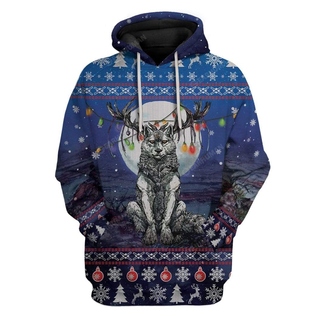 Ugly Wolf Custom T-Shirt Hoodie Apparel