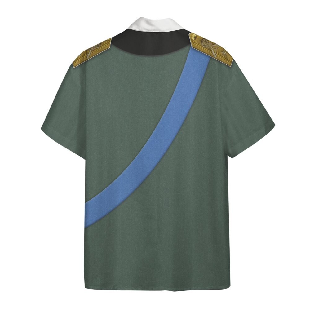 Umberto Ii Of Italy Custom Short Sleeve Shirt