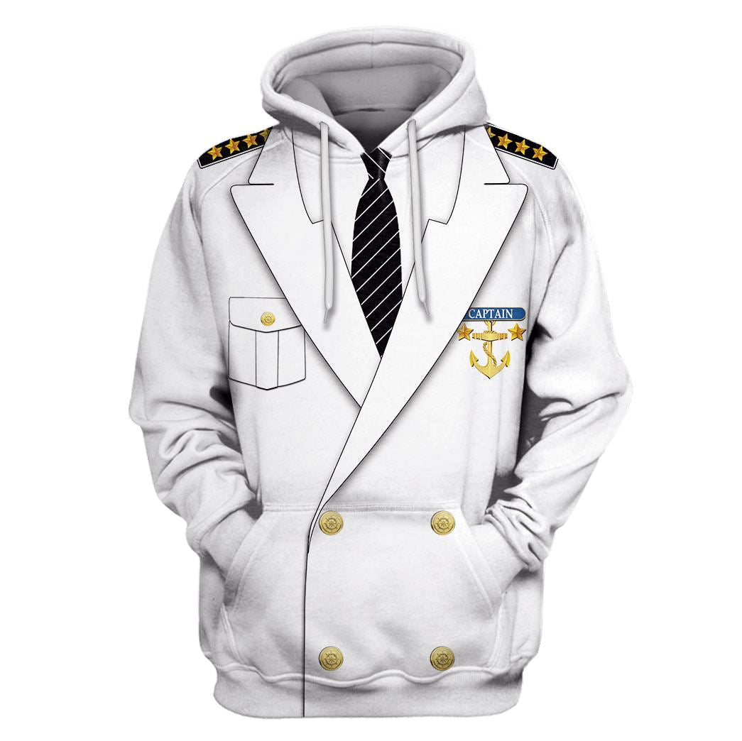 Uniform Of Captain Custom Tshirt Hoodies Apparel