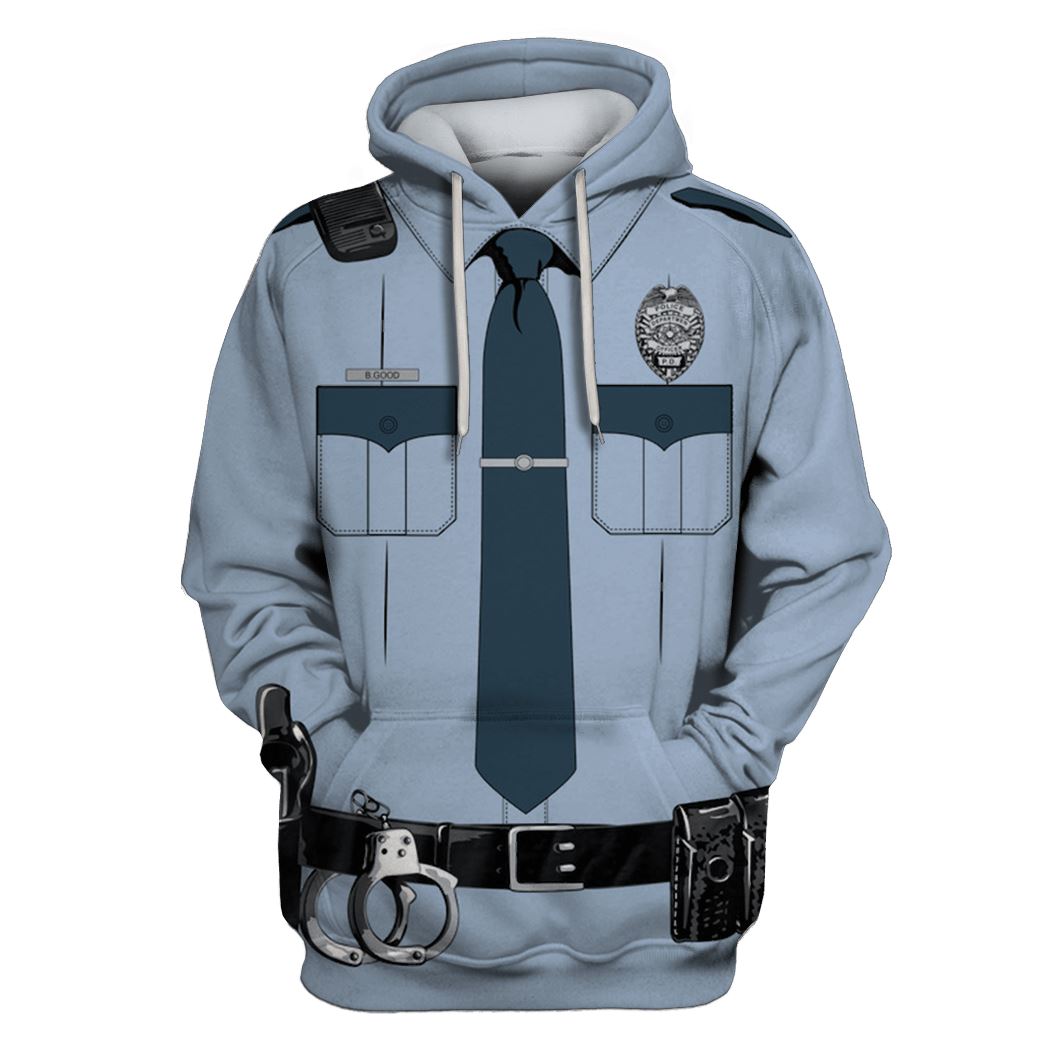 Uniform Of Police Custom T-Shirt Hoodie Apparel